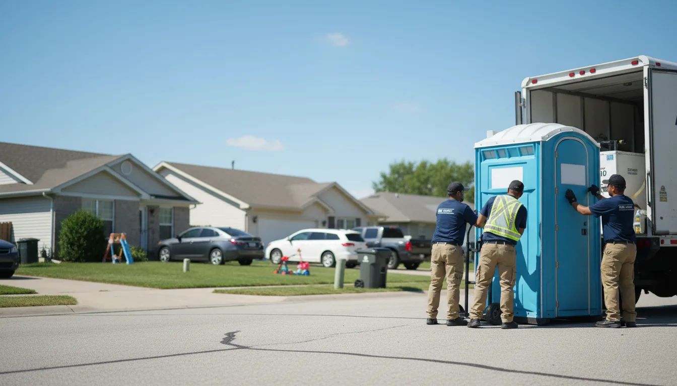 Standard Porta Potty Rentals in Mount Olive, IL near me